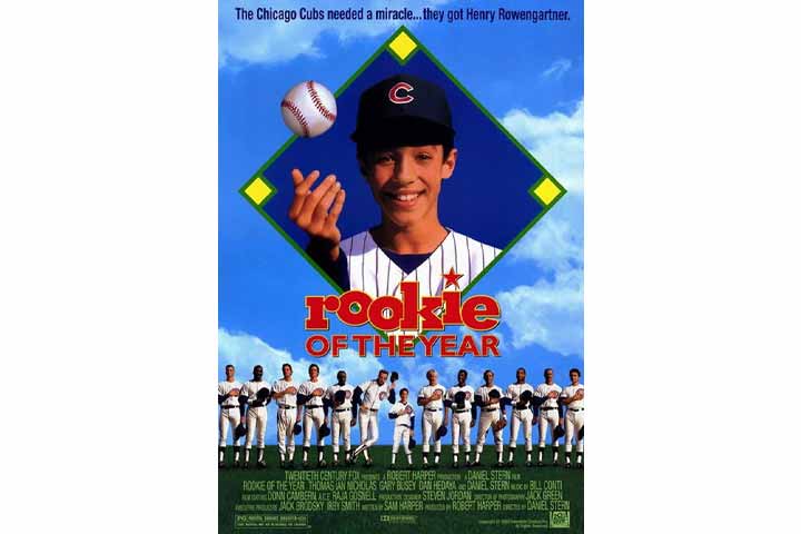 Rookie Of The Year, baseball movie for kids