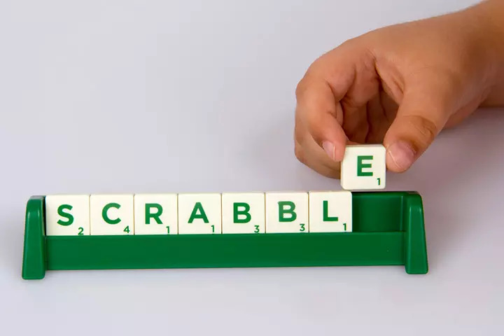 Scrabble word game for kids