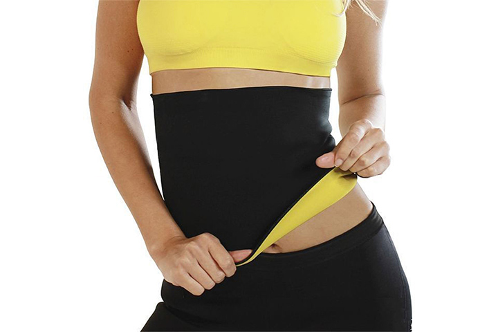 Buy Ample Wings Stomach Reducer Slim Belt Sweat Slim Belt Free Size for Man  and Women Fat Burning Healthy Sweat, Weight Loss, Lower Back Posture  Universal Size (Both Men and Women) Online