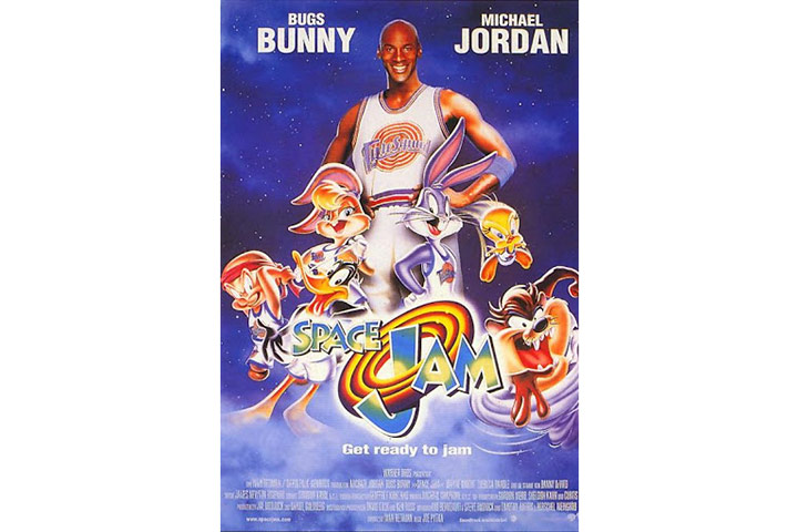 Space Jam, space movie for kids
