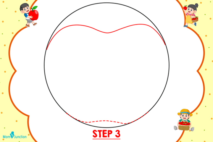 Method 1 step 3 how to draw an apple