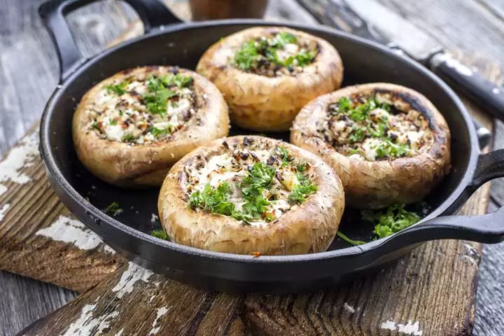 Stuffed mushrooms