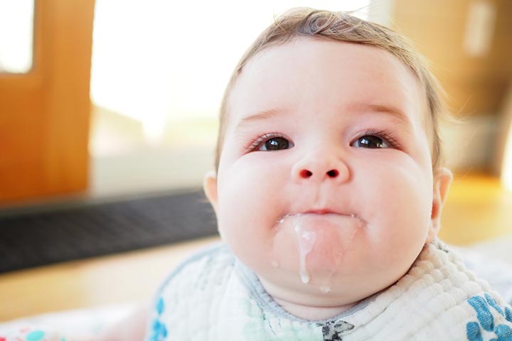 Teething babies drool a little excessively to soothe their tender, inflamed gums.