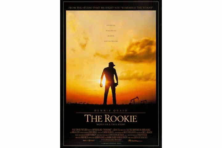 The Rookie, baseball movie for kids