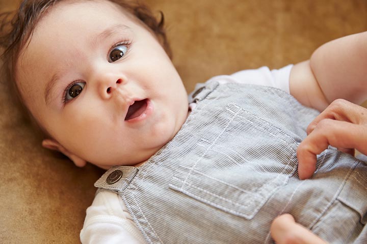 Tickling babies may surprise them