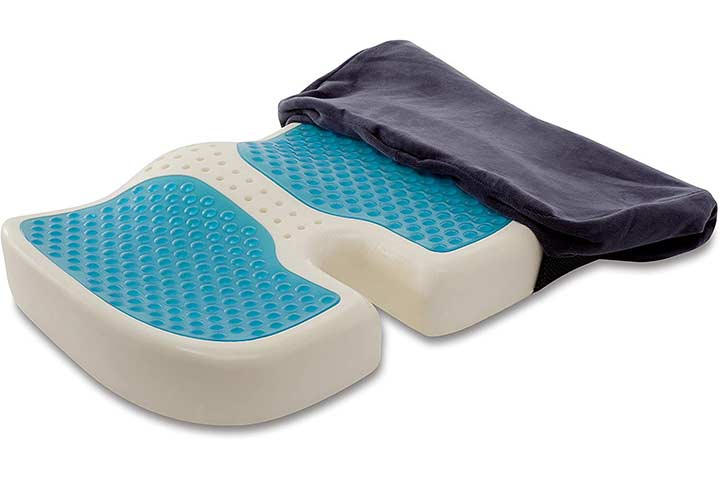 TravelMate Gel-Enhanced Memory Foam Cushion