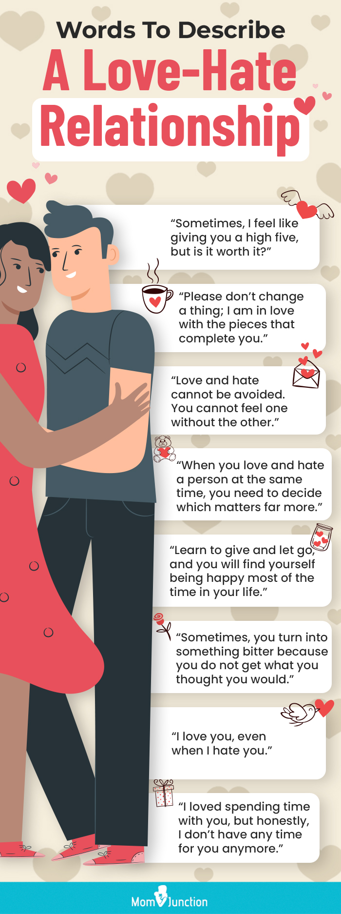 words to describe a love hate relationship (infographic)