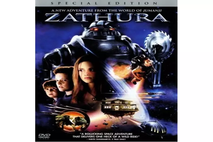 Zathura, space movie for kids