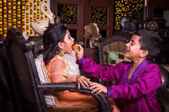 giving them presents