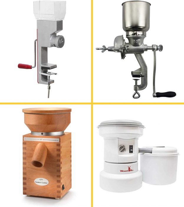 11 Best Grain Mills To Grind Flour At Home In 2022