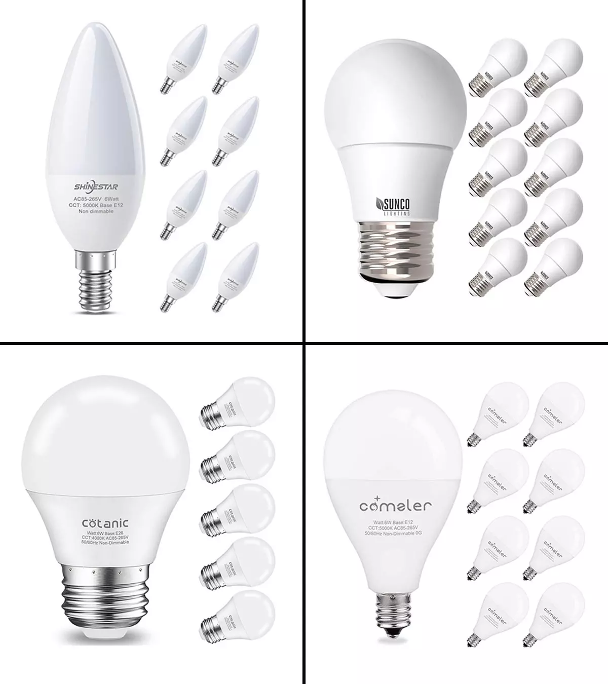 15 Best Light Bulbs For Ceiling Fans