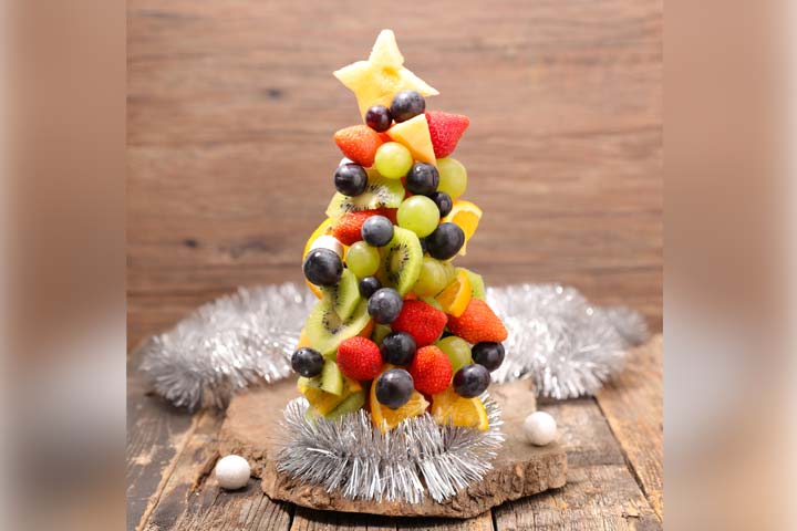 3D Fruit Christmas Tree
