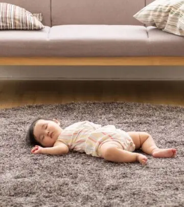 Sleeping on firm surfaces for babies below one is safe.