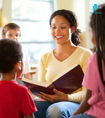 Bible questions that help children understand it and learn its lessons better.