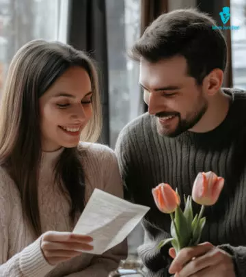 A Girl Writing Love Poems for Her Husband