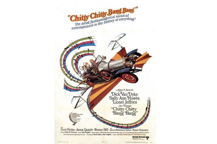 Chitty Chitty Bang Bang, musical movies for children
