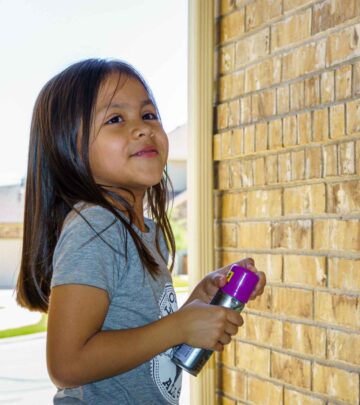 Give wings to your child's artistic skills with these fantastic spray painting ideas.