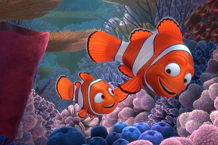 Finding Nemo, Musical movies for kids to watch
