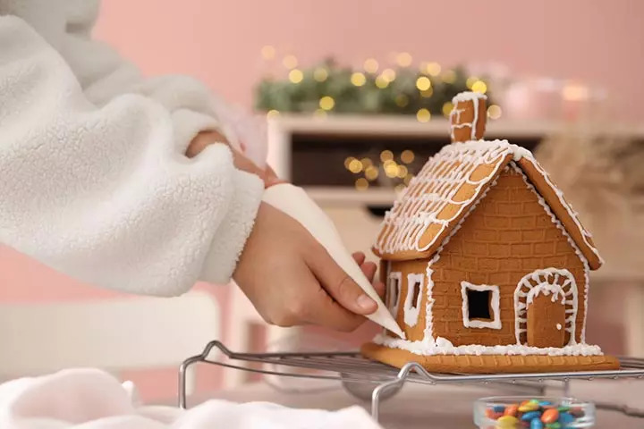 How To Assemble The Gingerbread House