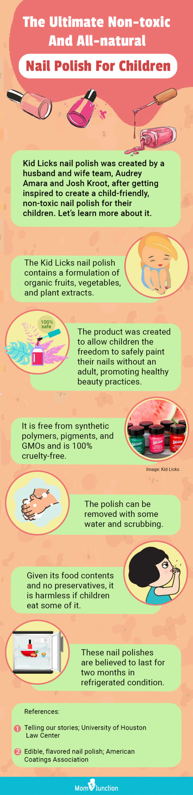 non toxic and all natural nail polish for children [infographic]