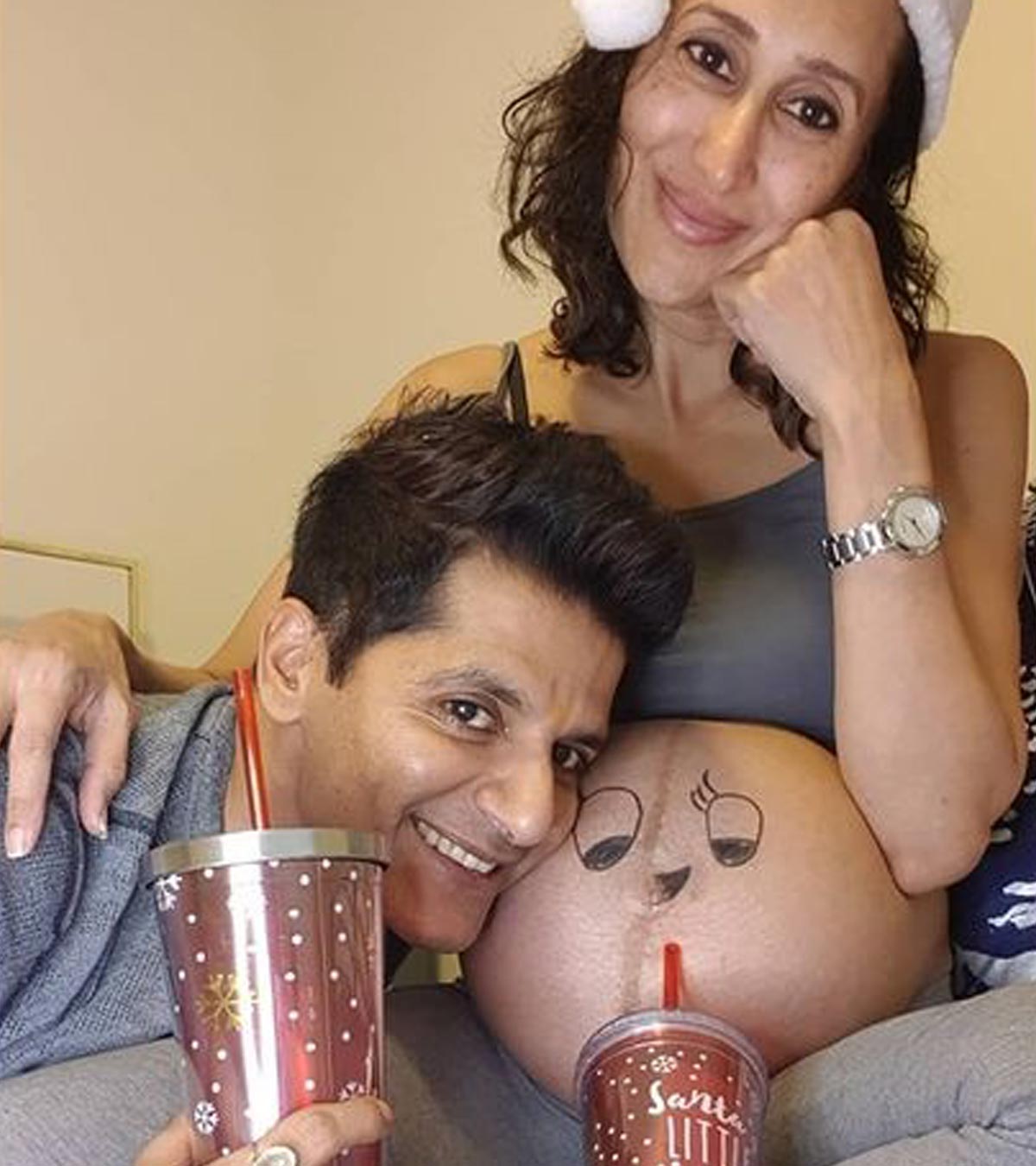 Karanvir Bohra和妻子Teejay Sidhu祝福A Baby Girl 