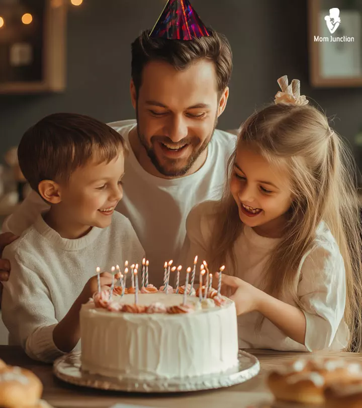 Kids-Kissing-Their-Dad-On-His-Birthday