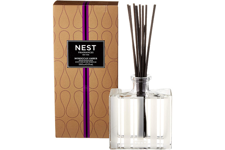 NEST Fragrances Moroccan Amber Scented Reed Diffuser