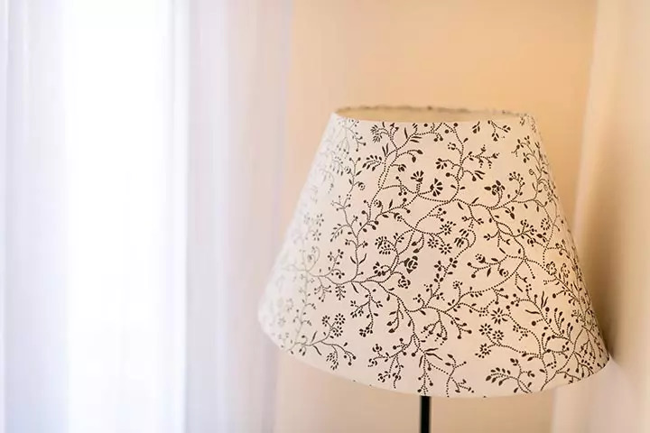 Lampshade, newspaper crafts for kids