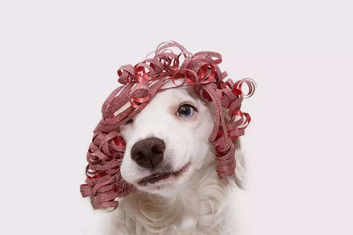 Creative wigs, newspaper crafts for kids