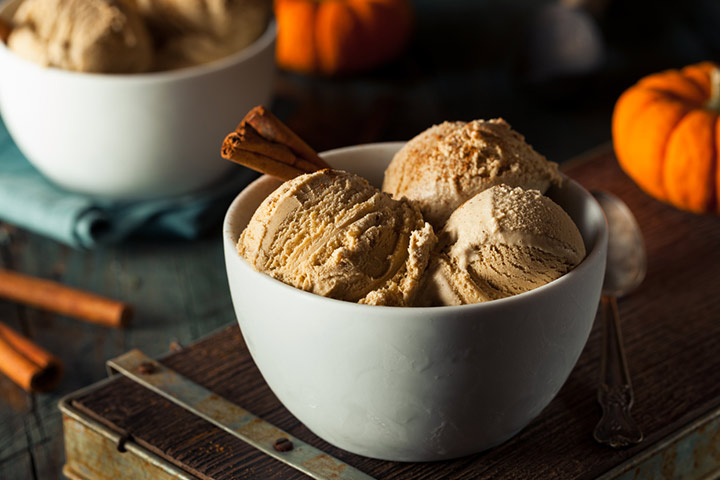 Pumpkin pie ice cream recipes for kids
