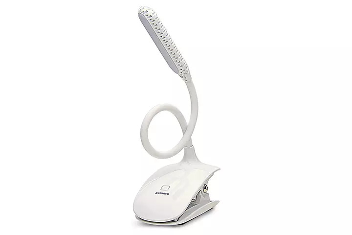 Raniaco Daylight Rechargeable Reading Lamp