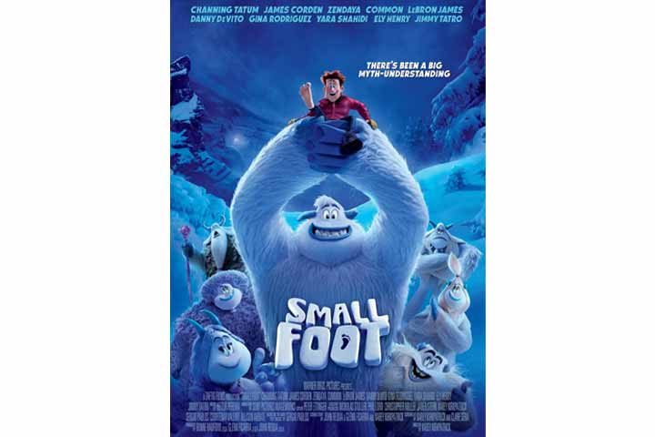 Smallfoot, musical movies for children