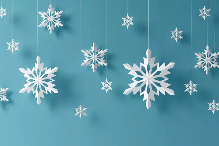 Snowflake Curtain 