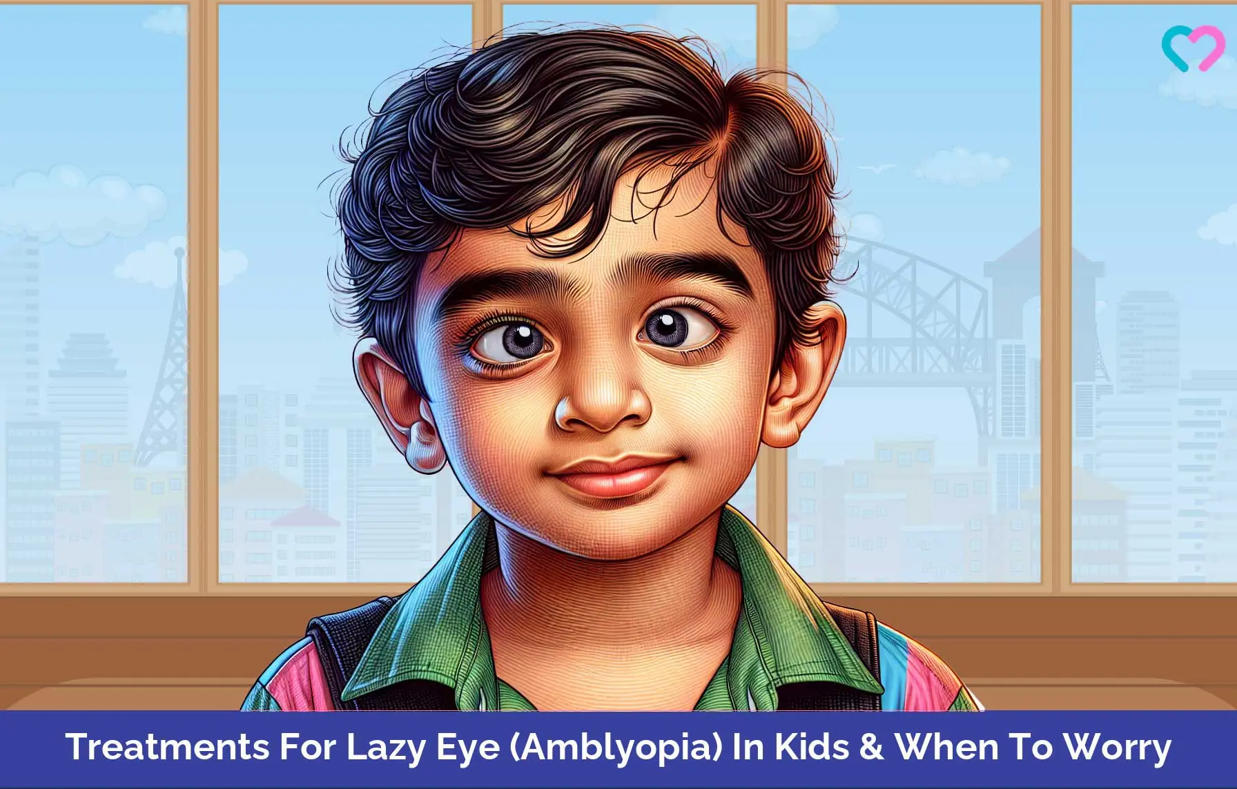 Treatments For Lazy Eye (Amblyopia) In Kids & When To Worry_illustration