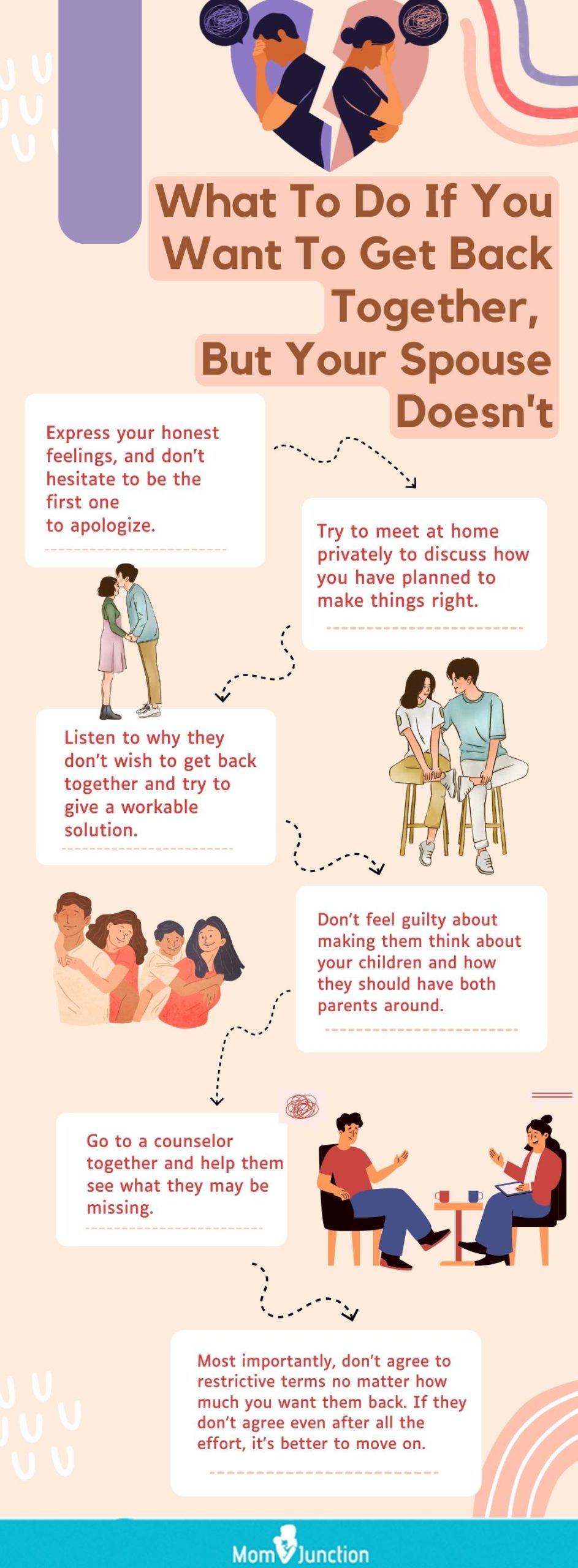 what to do if you want to get back together, but your spouse doesn't (infographic)