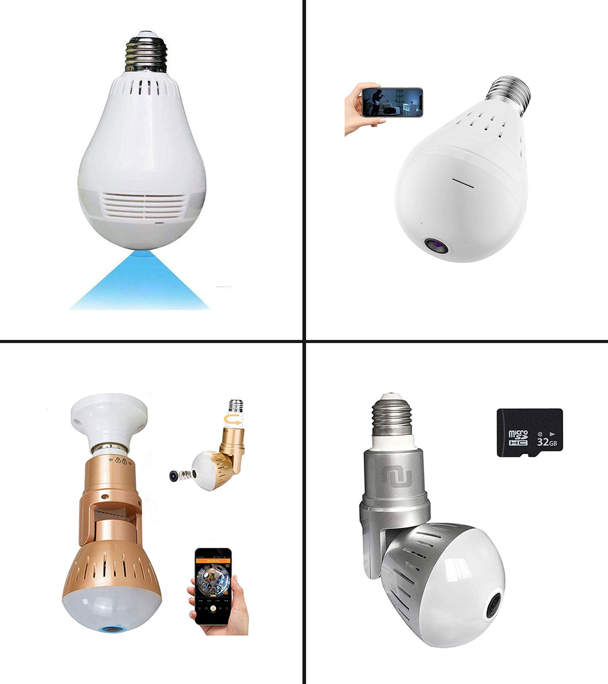 11 Best Light Bulb Security Cameras In 2023