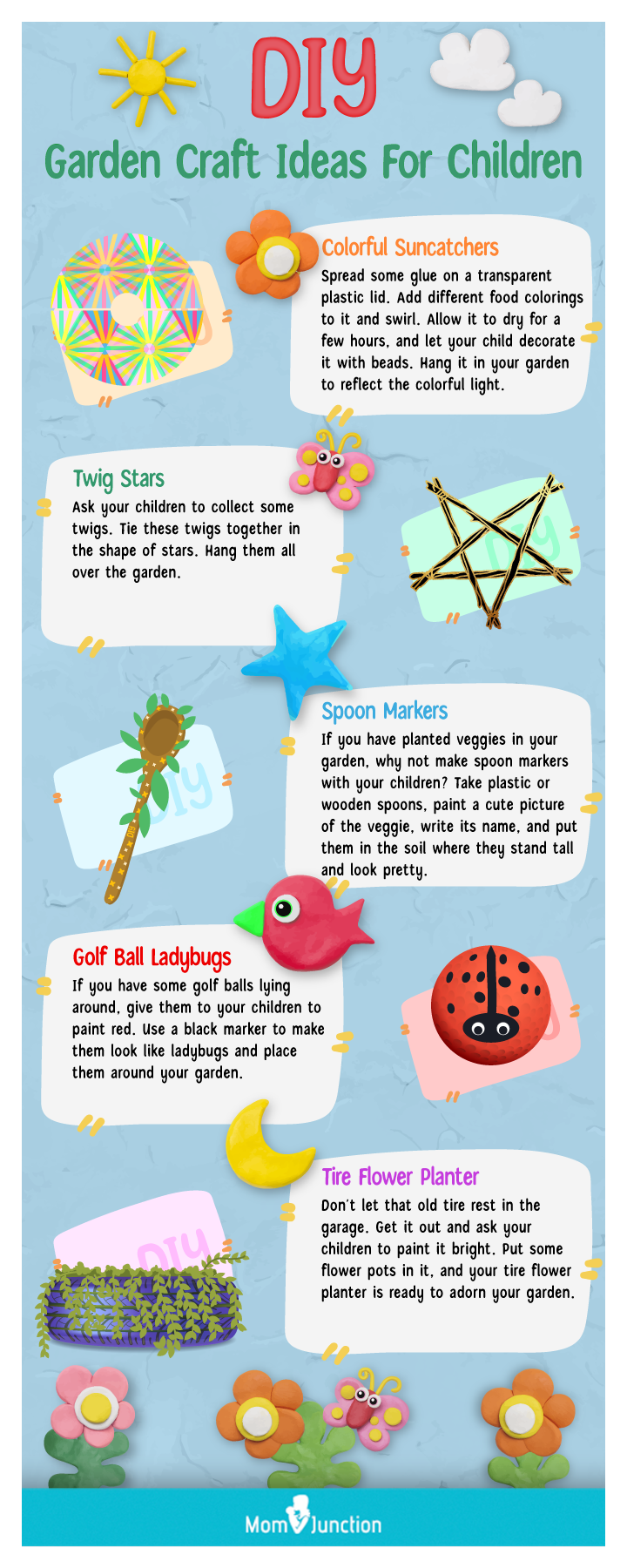 garden ideas for kids (infographic)