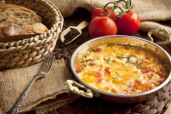 Turkish Breakfast Eggs, slow cooker recipe for kids