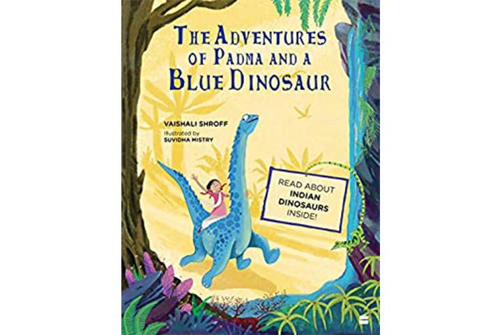 the adventures of padma and a blue dinosaur