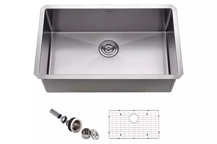 Appaso Single Bowl Undermount Kitchen Sink
