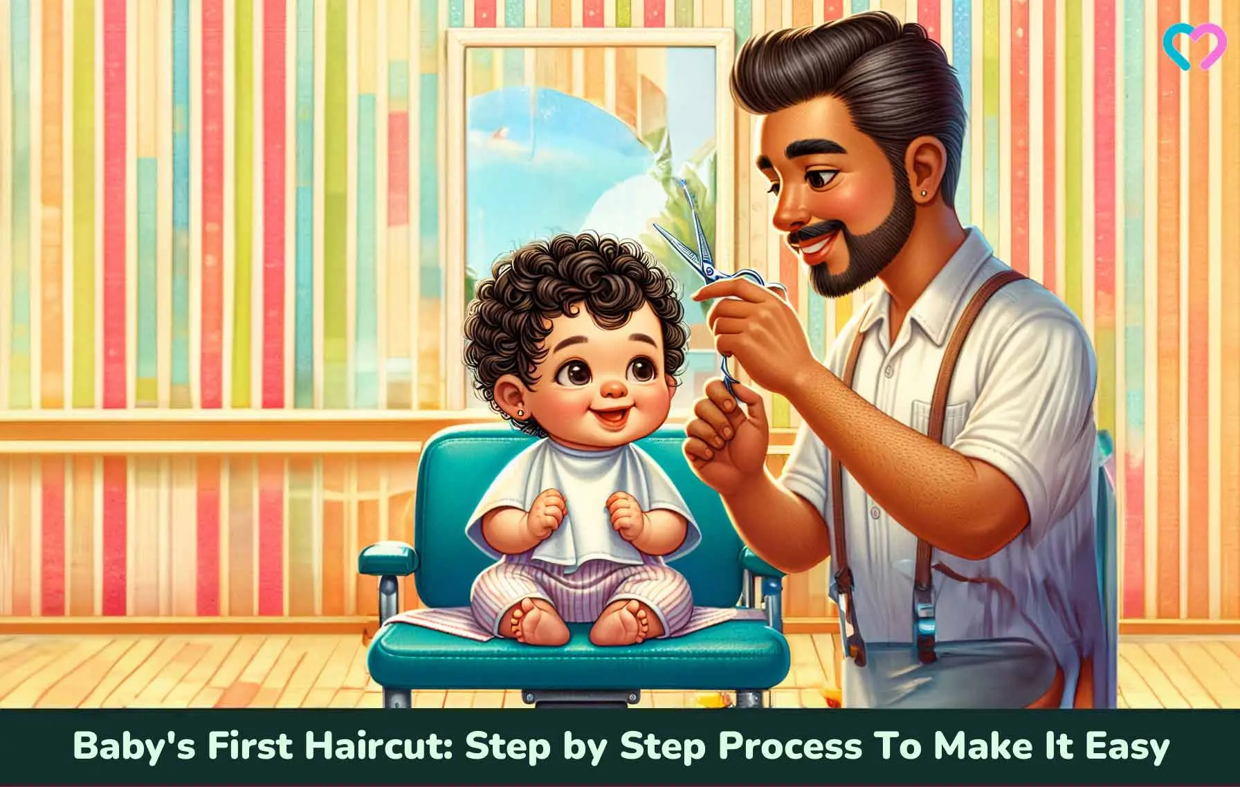 Baby's First Haircut: Step by Step Process To Make It Easy_illustration