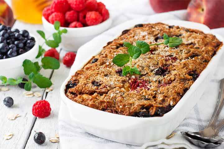 Kid-friendly vegan oatmeal with berries recipes