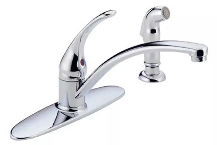 Delta Faucet Foundations Single-Handle Kitchen Faucet