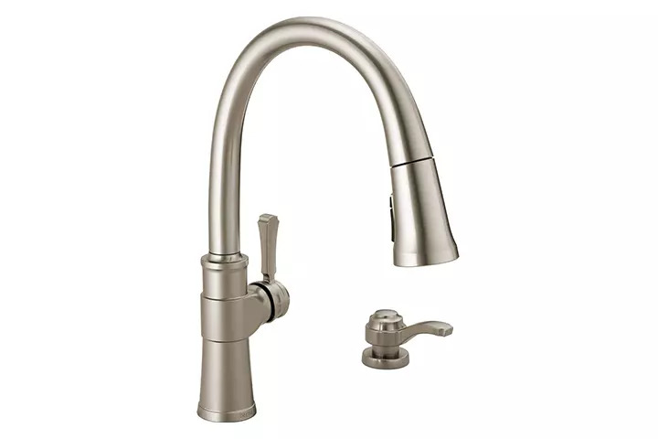 Delta Faucet Spargo Single-Handle Kitchen Sink Faucet