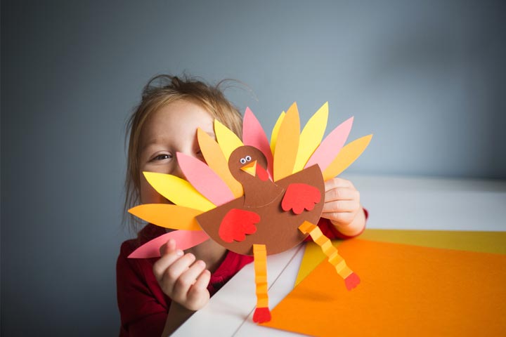 Easter turkey bird crafts for kids
