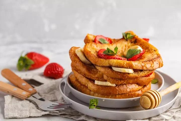 French toast breakfast recipe for toddlers