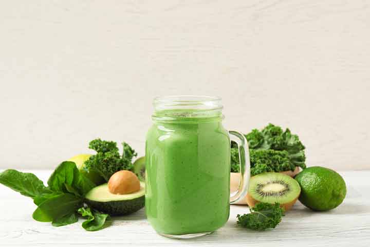 Kid-friendly vegan all greens smoothie recipe
