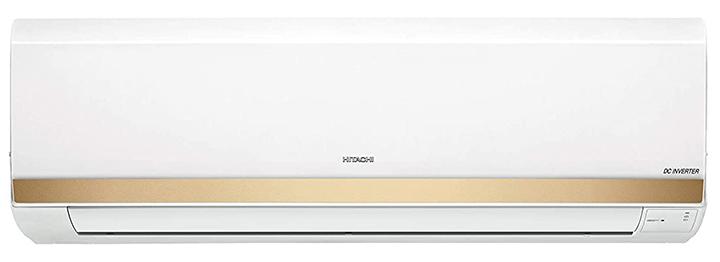 Hitachi 1.25 Ton 5-Star Inverter Split Air Conditioner- Copper Gold