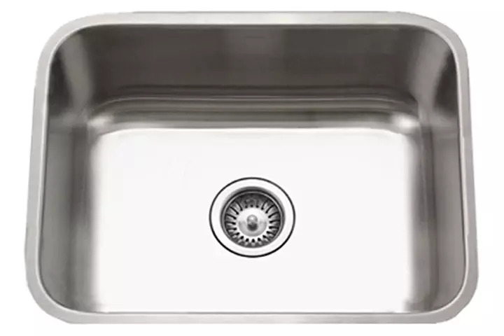 Houzer Single Bowl Undermount Kitchen Sink