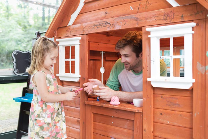 Indoor playhouse fort ideas for kids
